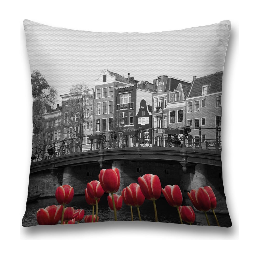 Изображение товара Декоративная наволочка JoyArty 45х45 см с молнией в ярких цветах