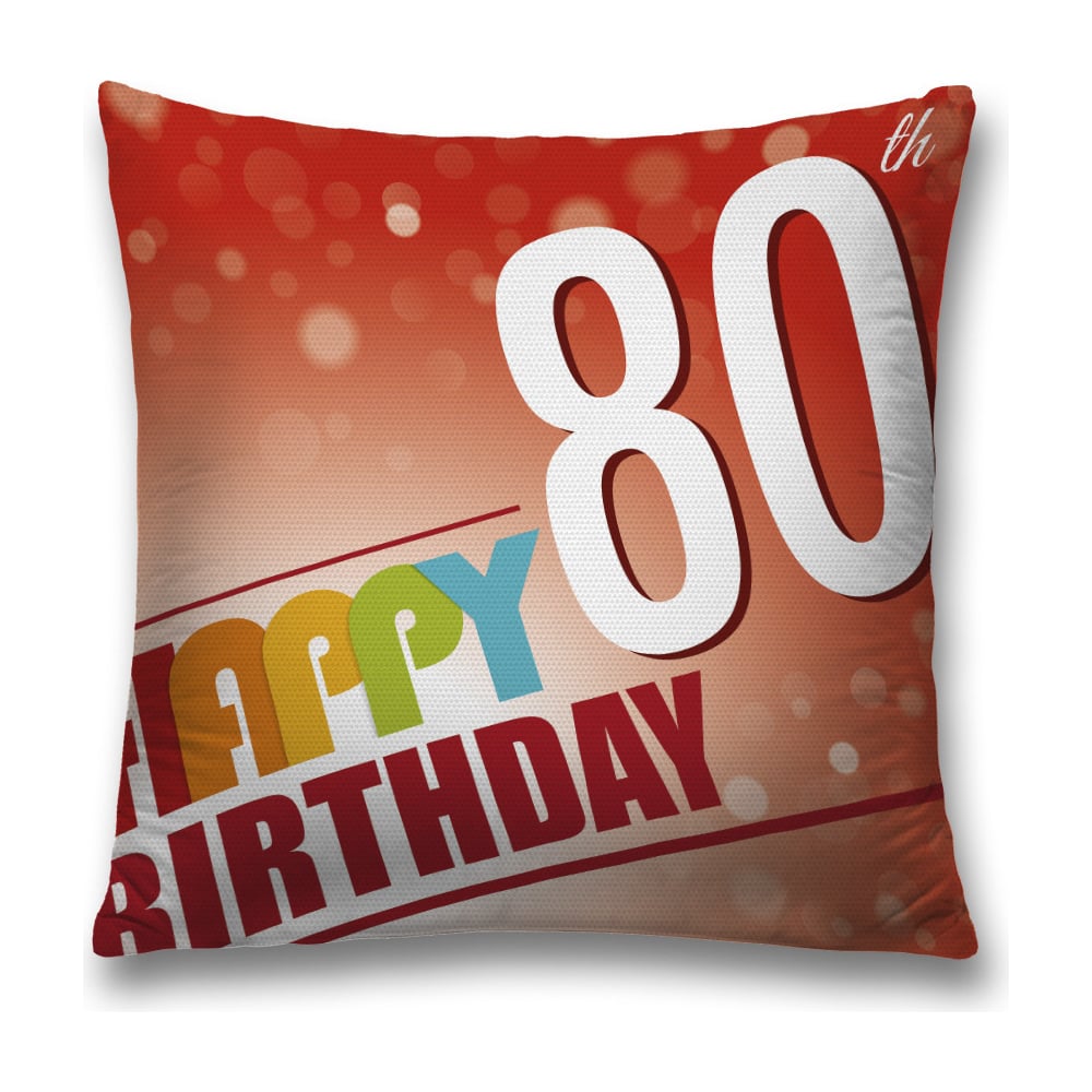 Изображение товара Декоративная наволочка JoyArty sl_33222 45х45 см в красно-белом цвете