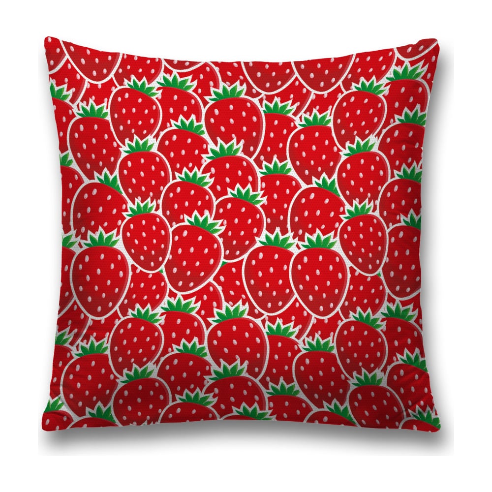 Изображение товара Декоративная наволочка JoyArty sl_47771 45x45 см красного и зеленого цвета