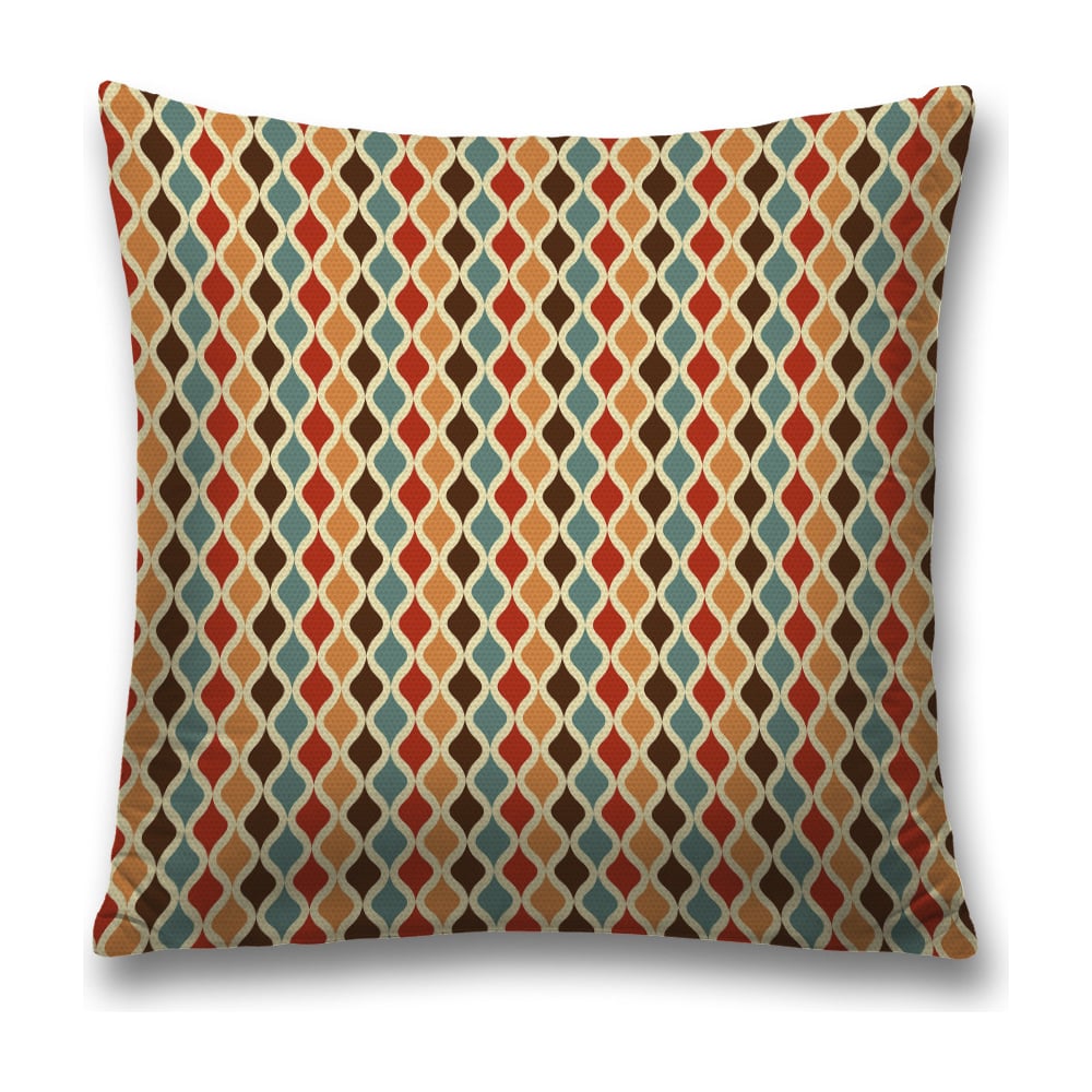 Изображение товара Декоративная наволочка JoyArty 45х45 см бордовая и красная сн для дома