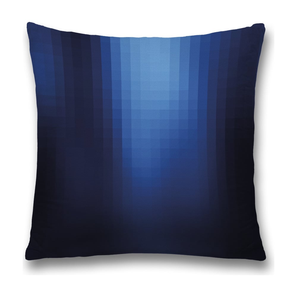 Изображение товара Декоративная наволочка JoyArty 45х45 см синяя голубая ткань полиэстер