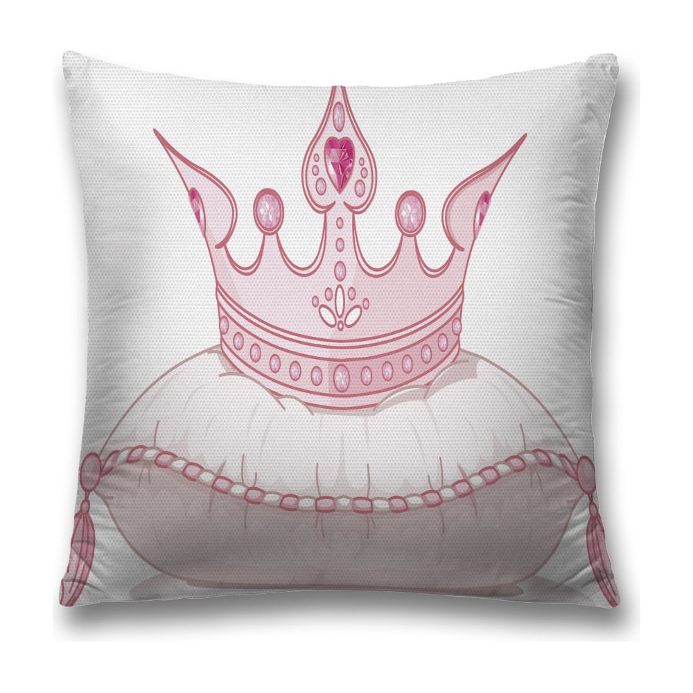 Изображение товара Декоративная наволочка JoyArty sl_33606 45х45 см светло-розовая и белая