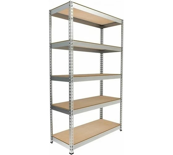 Изображение товара Стеллаж IRONMEBEL Optimus Hook Pro 2500x1500x600 мм, 5 ярусов M-СГРФОЦ2500x1500x600x5