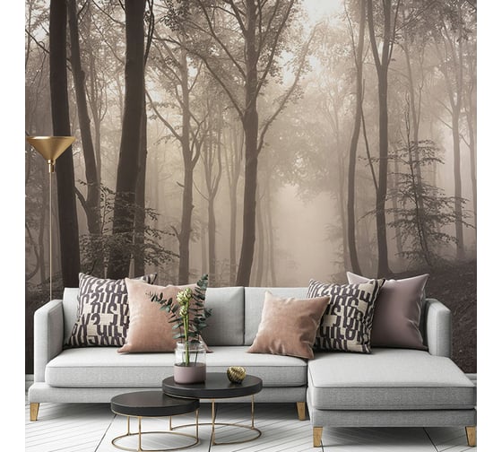 Изображение товара Фотообои ООО Ортограф Тропинка в туманном лесу 3.93x2.7 м OF_34455