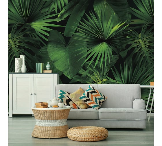 Изображение товара Фотообои ООО Ортограф Jungle green 3.93x2.7 м OF_34477