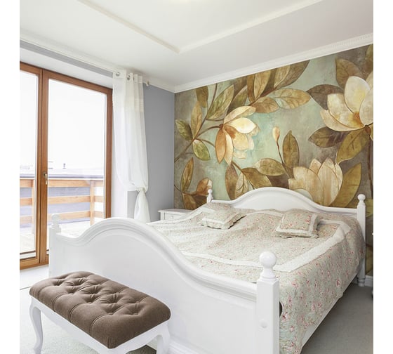 Изображение товара Фреска ООО Ортограф Water lily sepia 3x3 м FX_31640