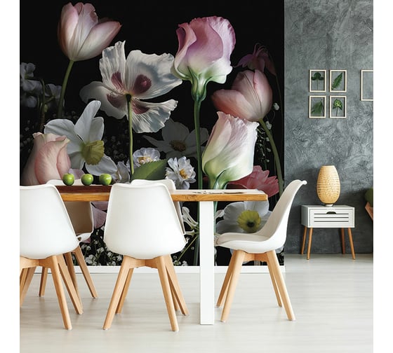 Изображение товара Фреска ООО Ортограф Night bouquet 2x2.7 м FX_31632