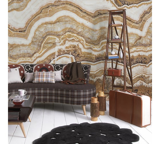 Изображение товара Фреска ООО Ортограф Brown stains 4x2.7 м FX_34594