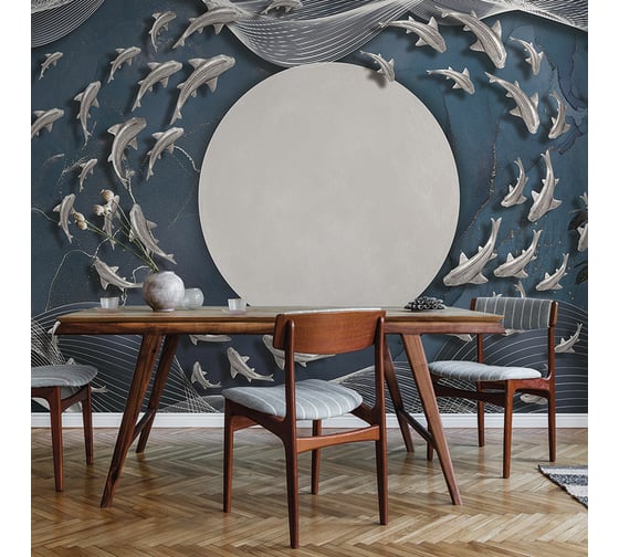 Изображение товара Фреска ООО Ортограф Linear rotation 4x2.7 м FX_34571