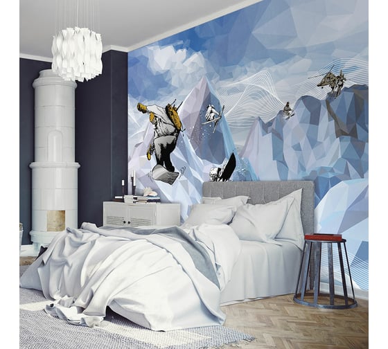 Изображение товара Фреска ООО Ортограф Ледяной вихрь 4x2.7 м FX_34652