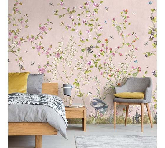 Изображение товара Фотообои ООО Ортограф Summer carnival pink 2.58x2.7 м OT-G_33943