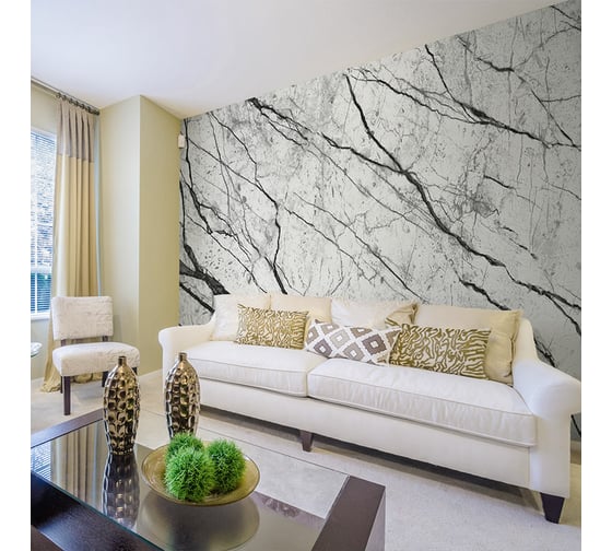 Изображение товара Фреска ООО Ортограф Мраморные вихри 4x2.7 м FX_34612