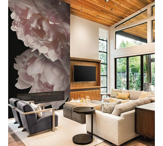 Изображение товара Фреска ООО Ортограф Pink peonies 2x2.7 м FX_34344