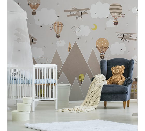 Изображение товара Фотообои ООО Ортограф Городок в горах 2 3.84x2.7 м OT-G_34398