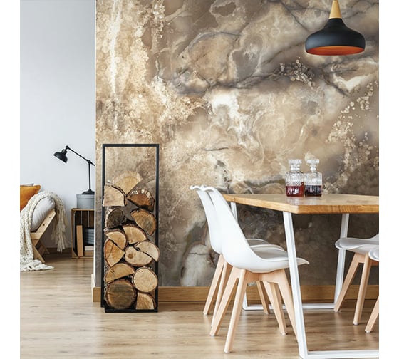 Изображение товара Фотообои ООО Ортограф Colored stone sepia 3.84x2.7 м OT-G_34021