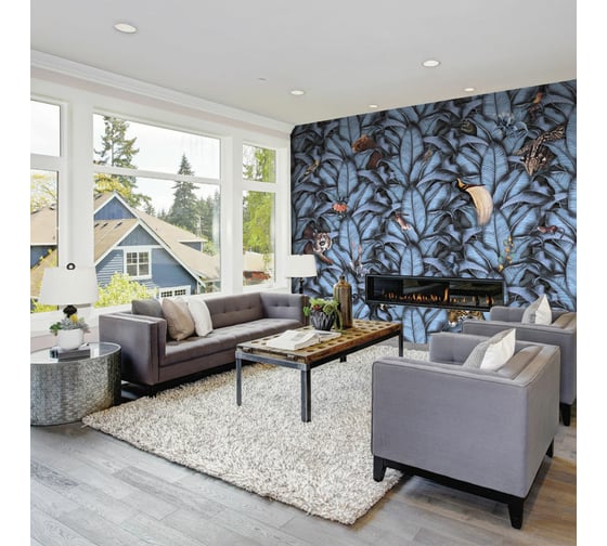 Изображение товара Фотообои ООО Ортограф Wilds blue 2x2.7 м OF_33872