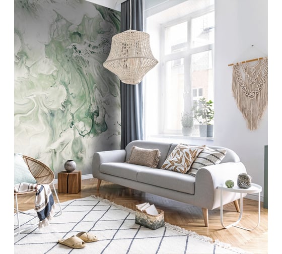 Изображение товара Фотообои ООО Ортограф Cream green 2x2.7 м OF_34001