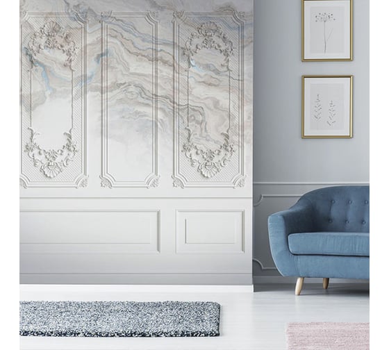 Изображение товара Фотообои ООО Ортограф Флюиды и лепнина 3.84x2.7 м OT-G_34071