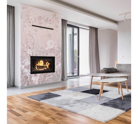 Изображение товара Фотообои ООО Ортограф Flowering meadow pink 2.99x3 м OF_31624