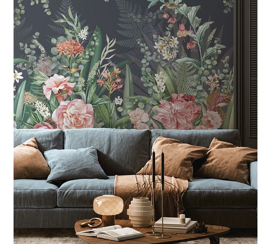 Изображение товара Фотообои ООО Ортограф Bouquet dark 2.99x3 м OF_34104