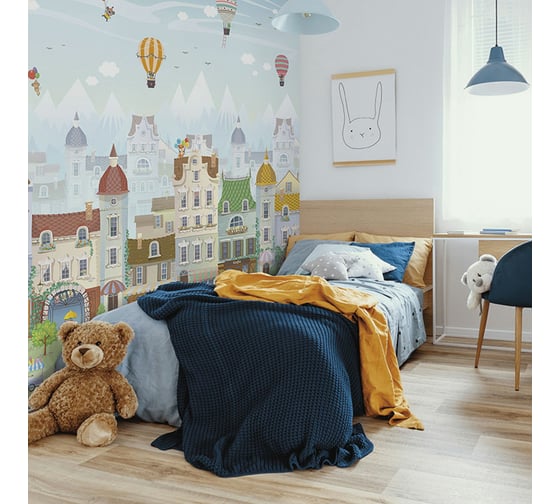 Изображение товара Фотообои ООО Ортограф Счастливый городок 2 2.99x3 м OF_34347