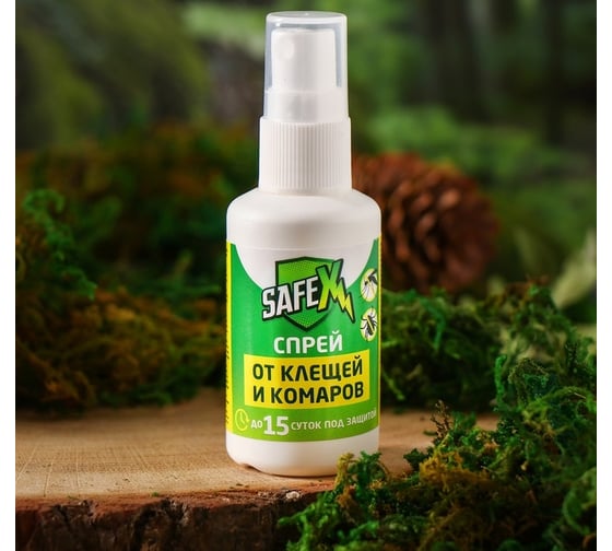 Изображение товара Спрей от клещей и комаров Safex 50 мл 4066433