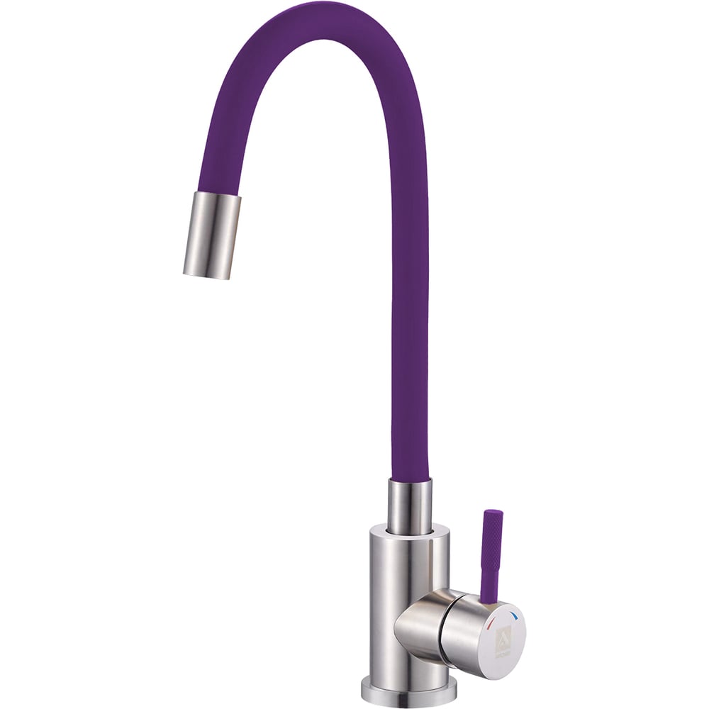 смеситель для кухни lemark expert с гибким изливом фиолетовый lm5082s violet Смеситель для кухни ARGO