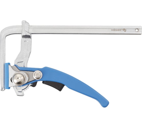 Изображение товара Быстрозажимная струбцина HOEGERT TECHNIK кованая, 160 мм HT3B941
