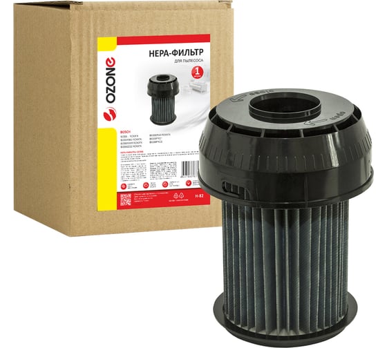 Изображение товара HEPA-фильтр предмоторный для пылесоса OZONE H-82
