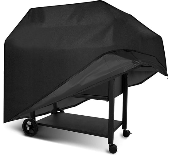Изображение товара Чехол для гриля Tplus 1900x710x1170 мм, оксфорд 600, черный T017376