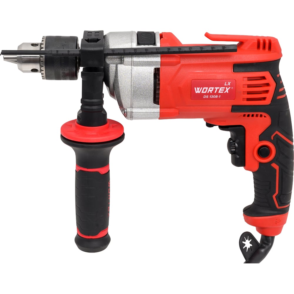 Изображение товара Ударная дрель WORTEX 0329087 800 Вт для профессионального сверления