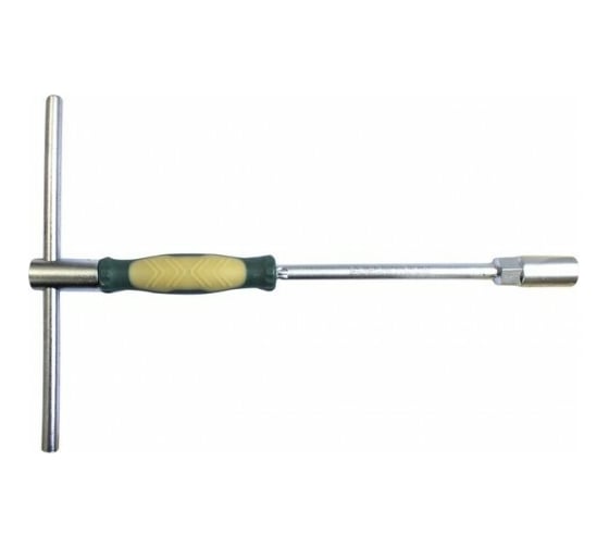 Изображение товара Торцевой Т-образный ключ ROCKFORCE с прорезиненой поворотной рукояткой, 13 мм RF-1557(50078)