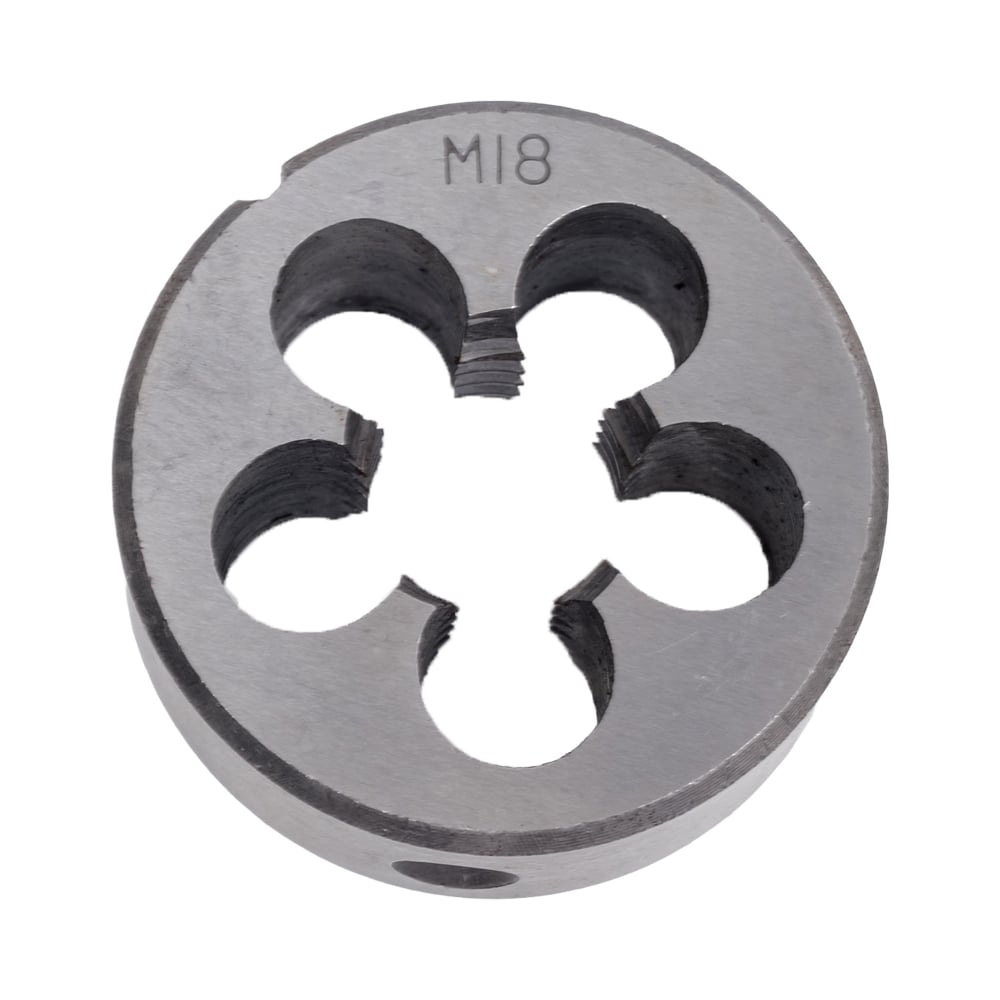 Изображение товара Плашка ROCKFORCE M18x2.5 для нарезки резьбы, пластиковый футляр