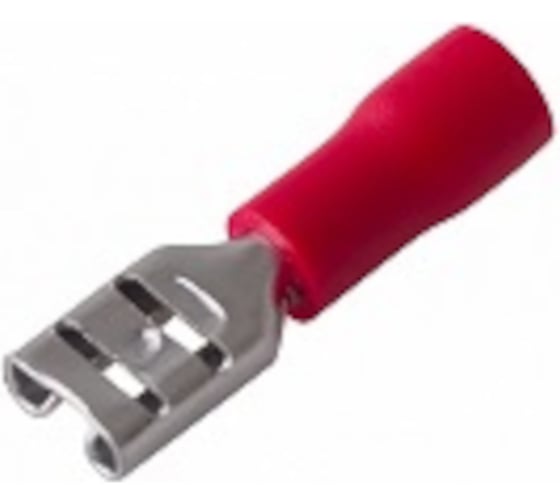 Изображение товара Изолированная клемма "мама" Nord-Yada 4.8мм 0.5-1.5кв.мм (красная) (РПи-м 1.5-(4.8) 905341