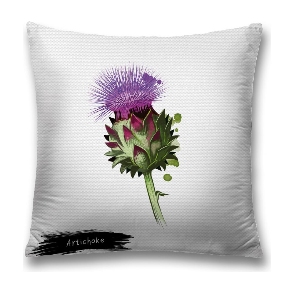 Изображение товара Декоративная наволочка JoyArty 45x45 см с молнией из полиэстера