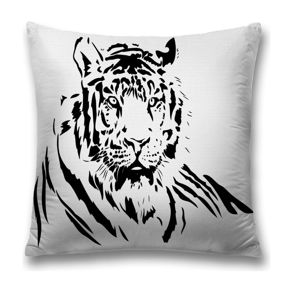 Изображение товара Декоративная наволочка JoyArty 45х45 см с молнией, 3 цвета полиэстер