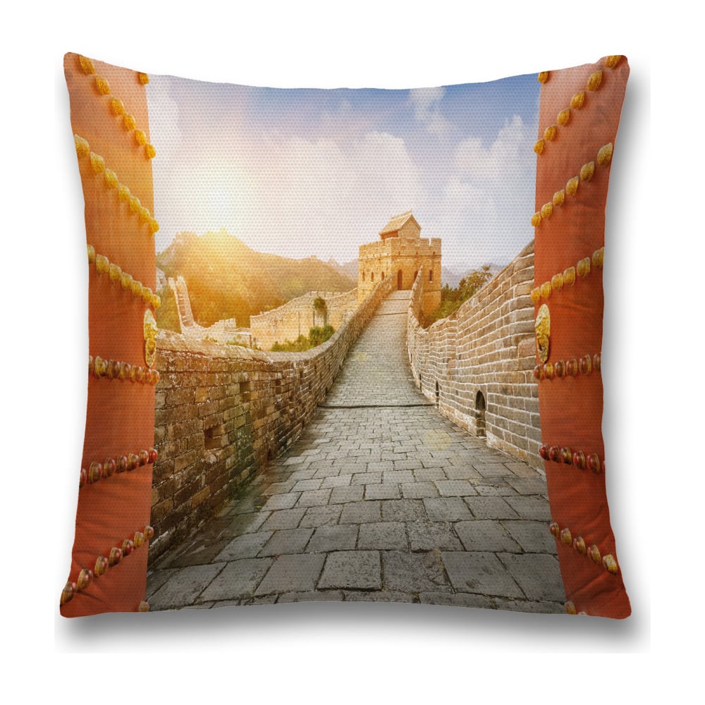 Изображение товара Декоративная наволочка JoyArty 45х45 см из полиэстера с молнией