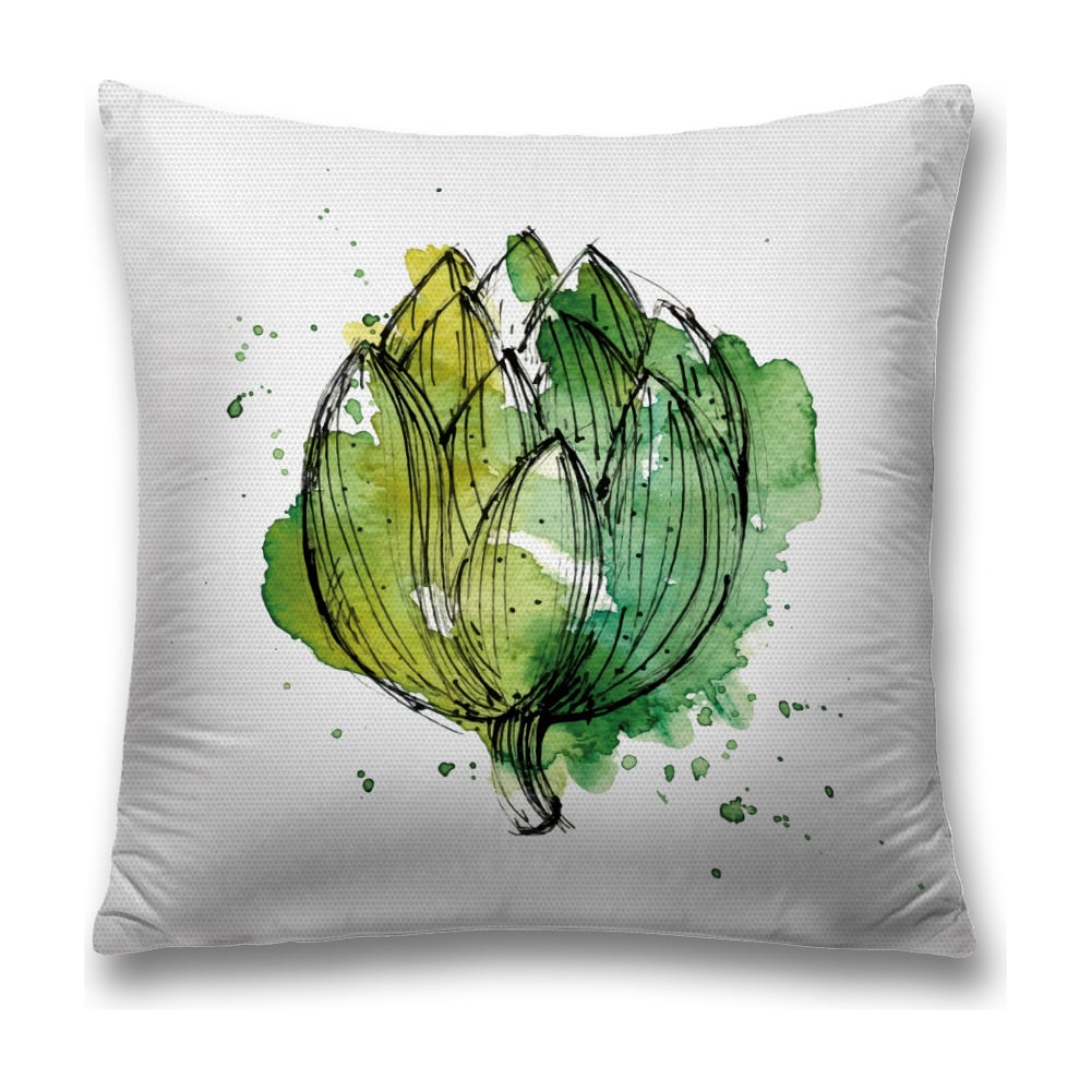 Изображение товара Декоративная наволочка JoyArty 45х45 см из полиэстера с молнией, зеленый хаки черный Изображение товара Декоративная наволочка JoyArty 45х45 см из полиэстера с молнией, зеленый хаки черный