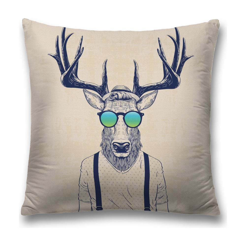 Изображение товара Декоративная наволочка JoyArty 45х45 см из полиэстера с молнией, яркие цвета