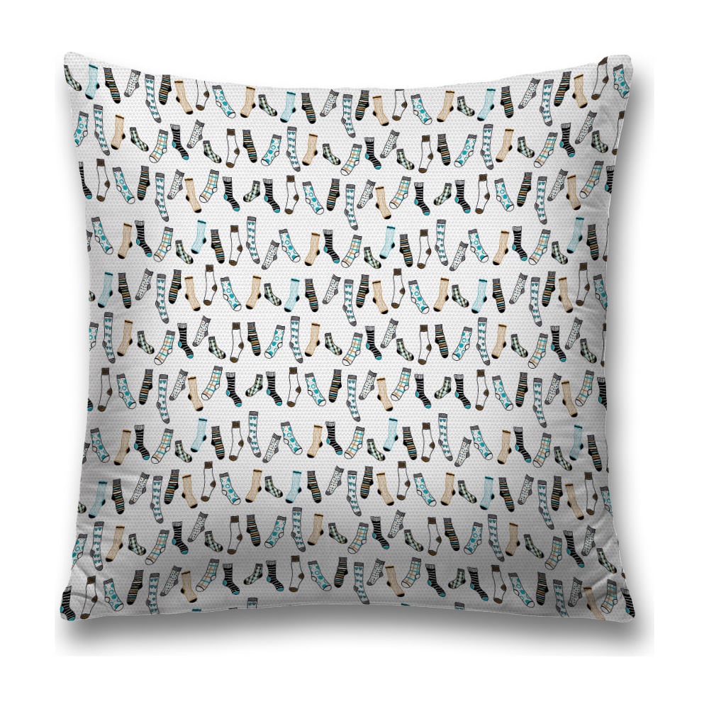 Изображение товара Декоративная наволочка JoyArty sl_33054 45x45 см голубой бежевый ткань полиэстер