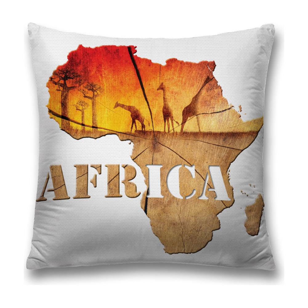 Изображение товара Декоративная наволочка JoyArty 45х45 см, полиэстер, молния, яркие цвета