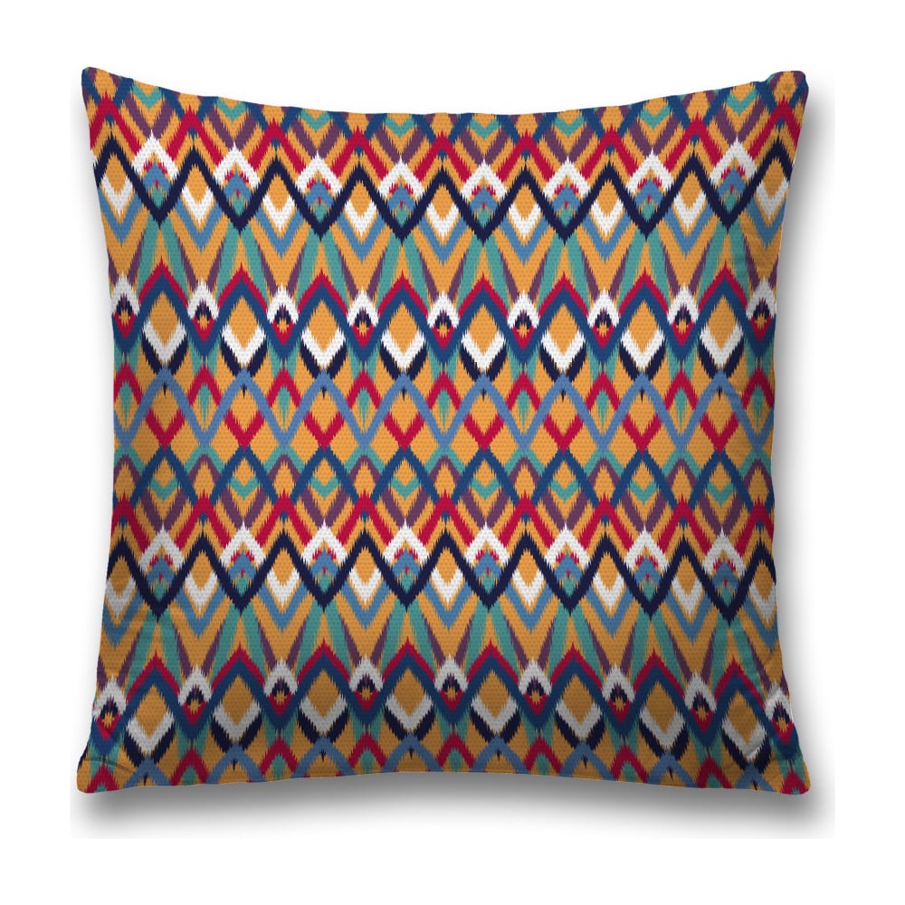 Изображение товара Декоративная наволочка JoyArty 45х45 см, яркие цвета, полиэстер