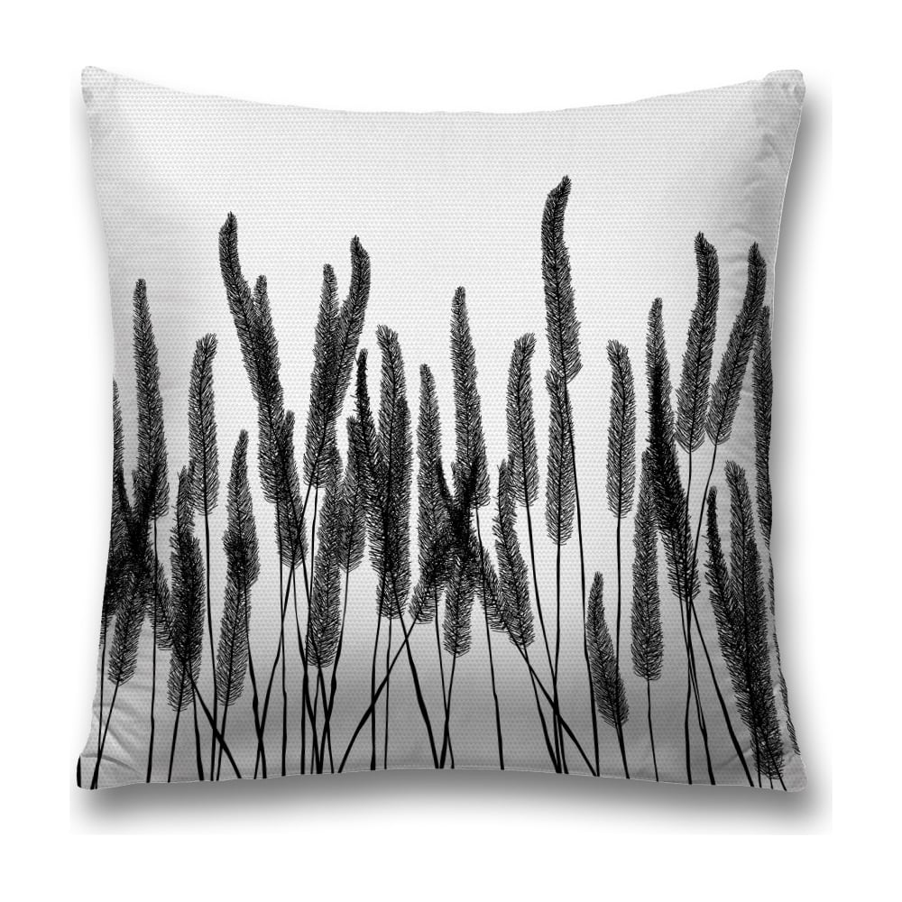 Изображение товара Декоративная наволочка JoyArty sl_18322 45х45 см полиэстер черный белый