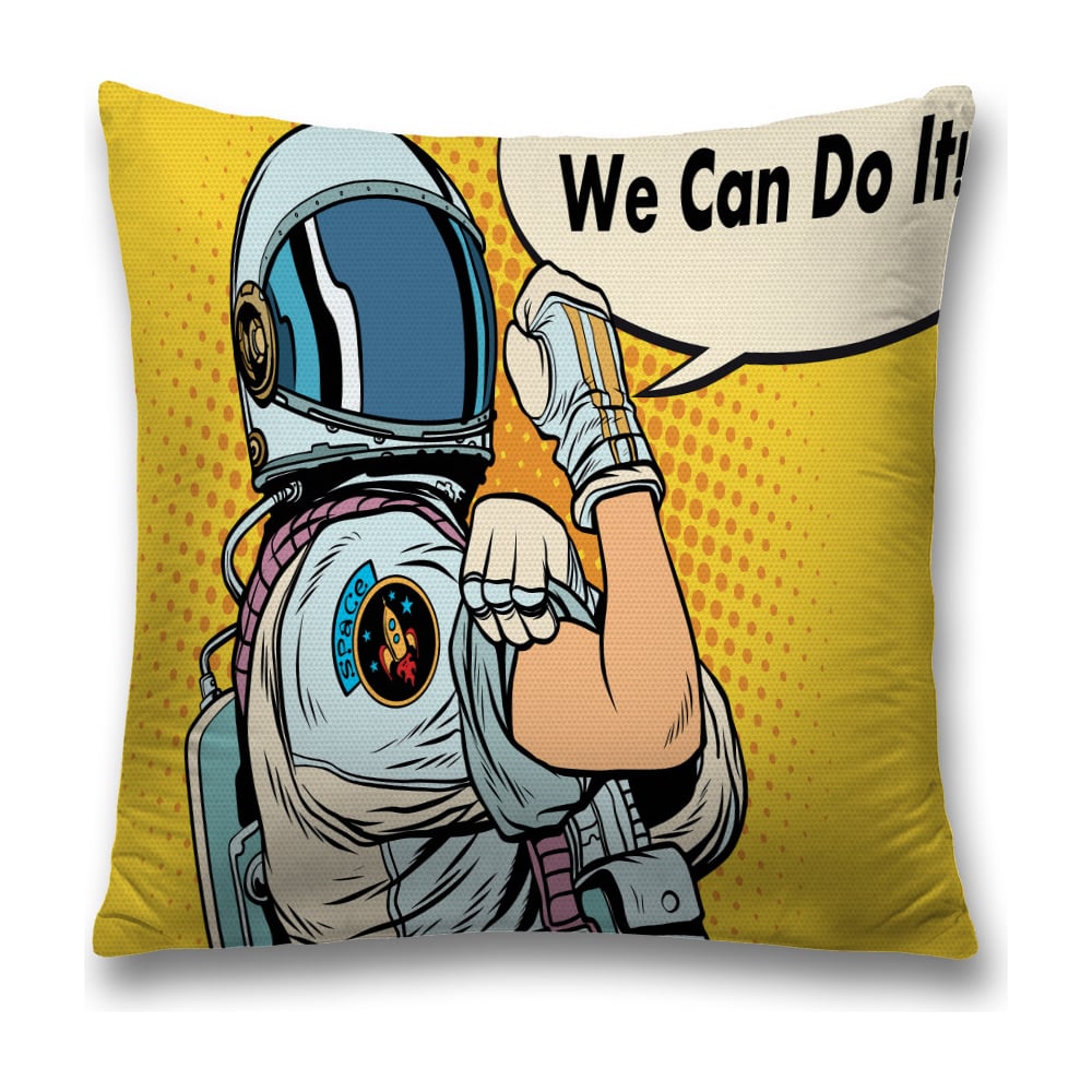 Изображение товара Декоративная наволочка JoyArty 45х45 см полиэстер яркие цвета