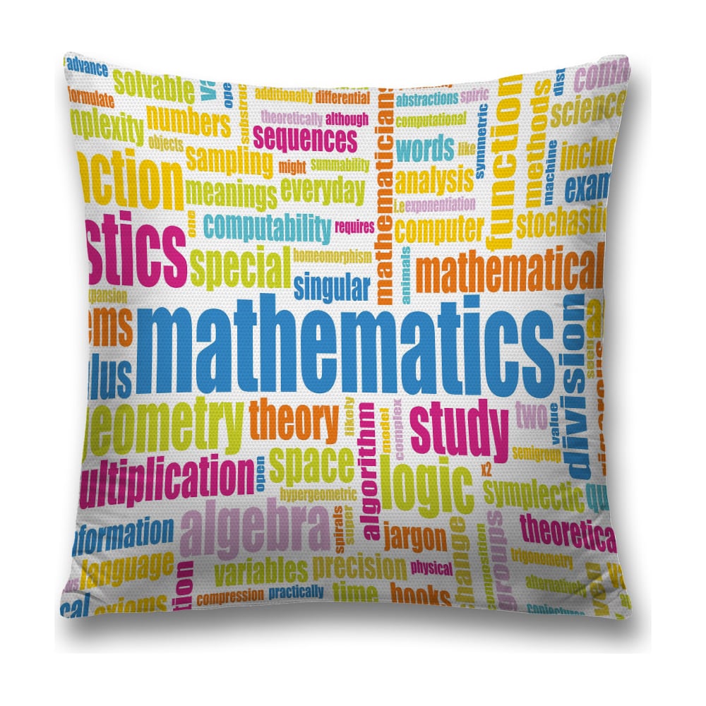 Изображение товара Декоративная наволочка JoyArty 45х45 см с молнией из полиэстера