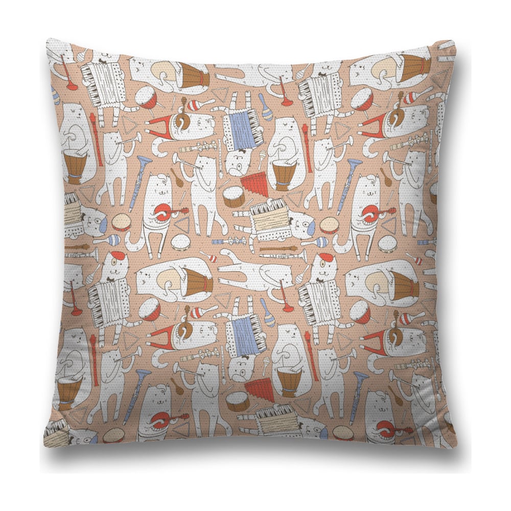 Изображение товара Декоративная наволочка JoyArty sl_18380 с молнией 45х45 см