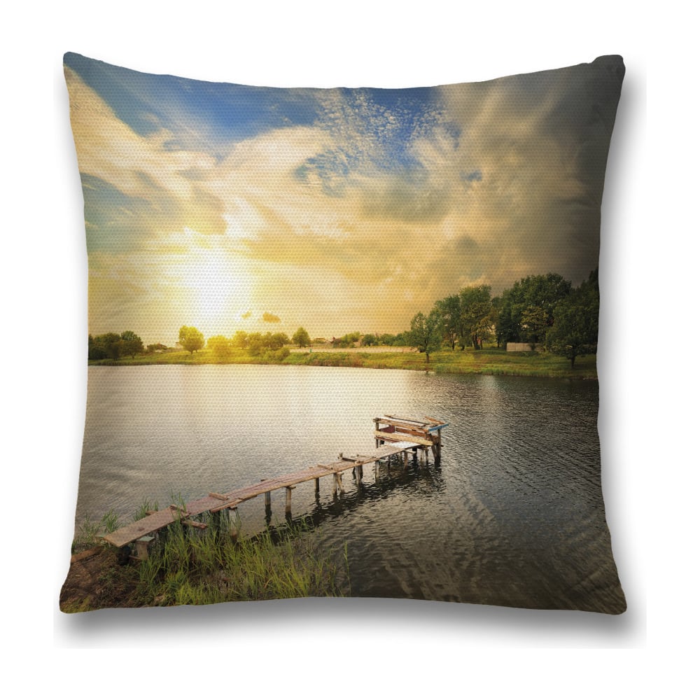 Изображение товара Декоративная наволочка JoyArty 45х45 см с молнией для стильного интерьера