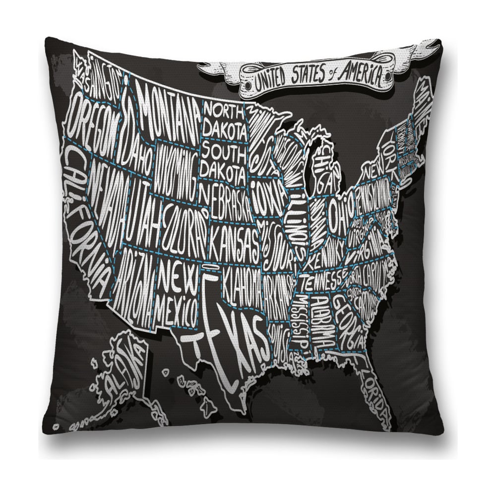 Изображение товара Декоративная наволочка JoyArty sl_38055 45х45 см серый, белый, темно-серый