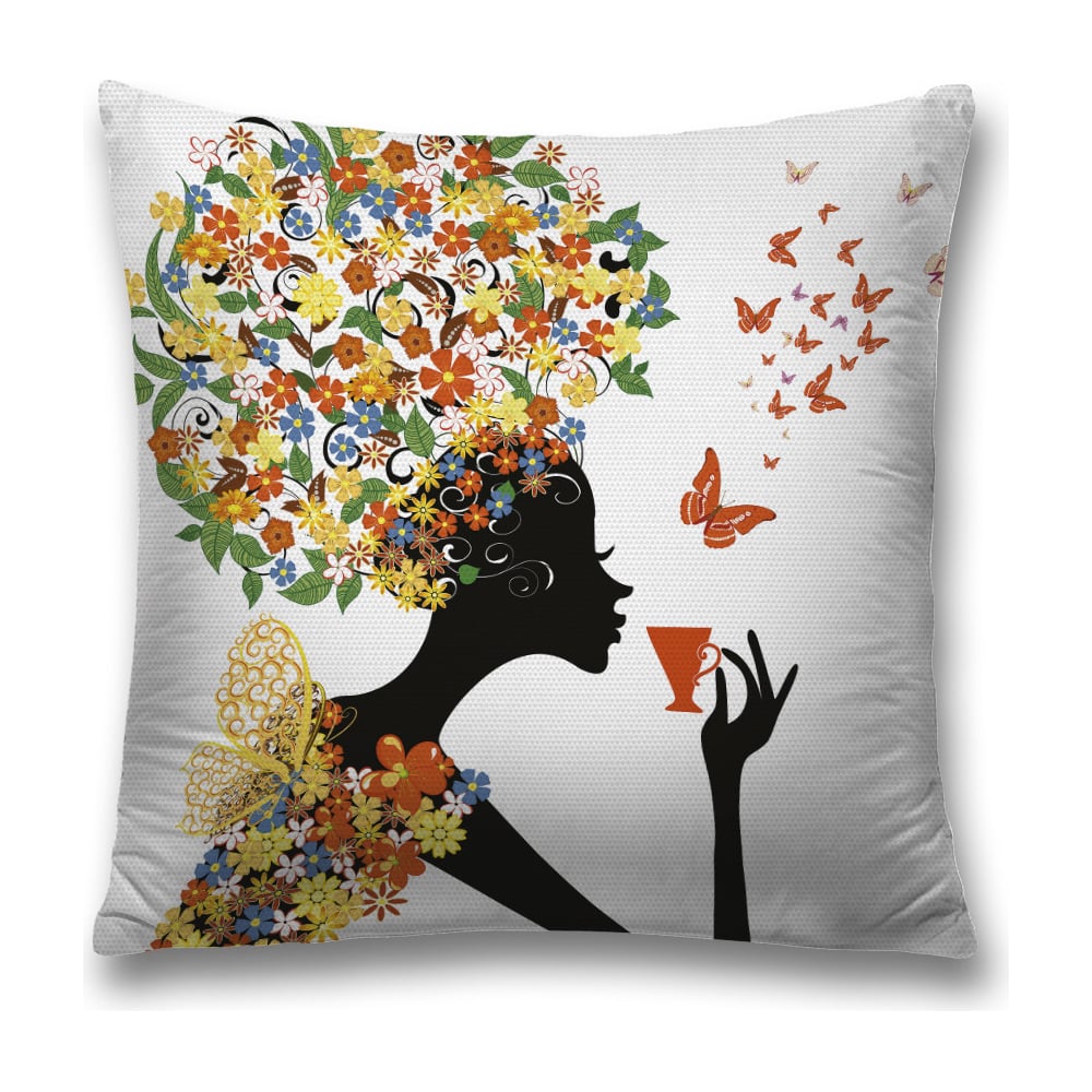 Изображение товара Декоративная наволочка JoyArty 45х45 см с молнией для интерьера