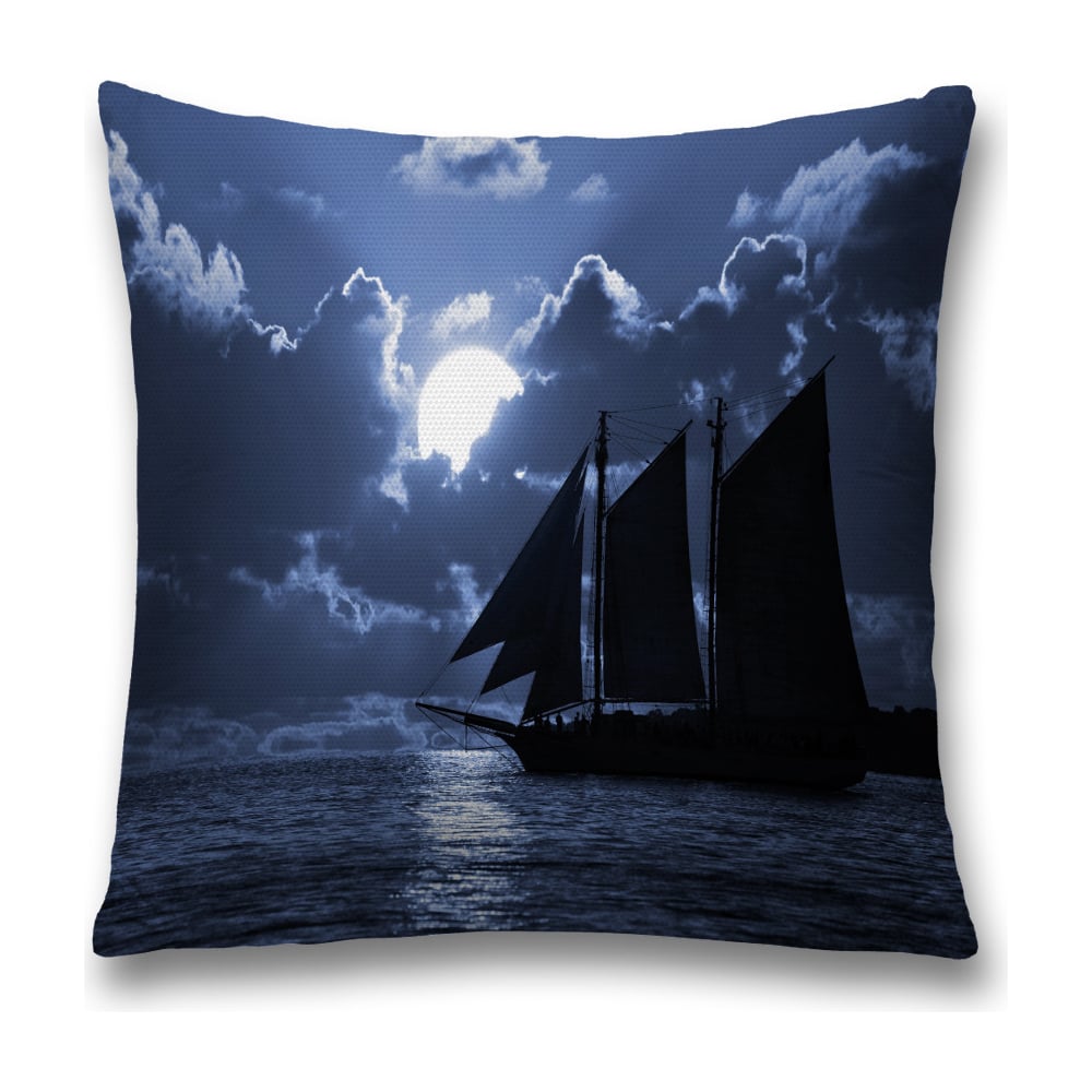 Изображение товара Декоративная наволочка JoyArty sl_38223 45х45 см серый, черный, белый